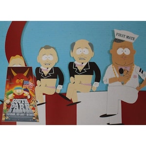 1999 SOUTH PARK Bigger Longer & Uncut - Lobby Card del film - 13,25" x 9,5" (34 x 24 cm) - Articolo originale spagnolo d'epoca n. 3