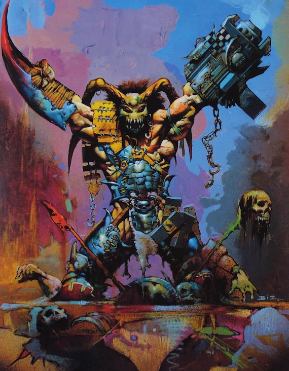1998 SIMON BISLEY Original Vintage Poster 12
