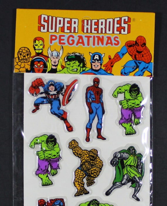 Tarzan of the Jungle Super Hero Puffy Sticker Sheet #2