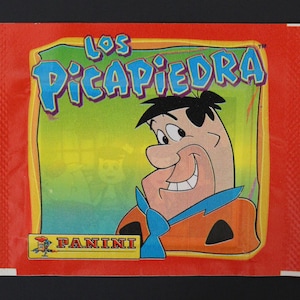 1994 The FLINTSTONES Trading Cards SEALED & Brand New Pack - Spanien - 10 x 8 cm. ( 10cm x 8cm ) - Hanna Barbera