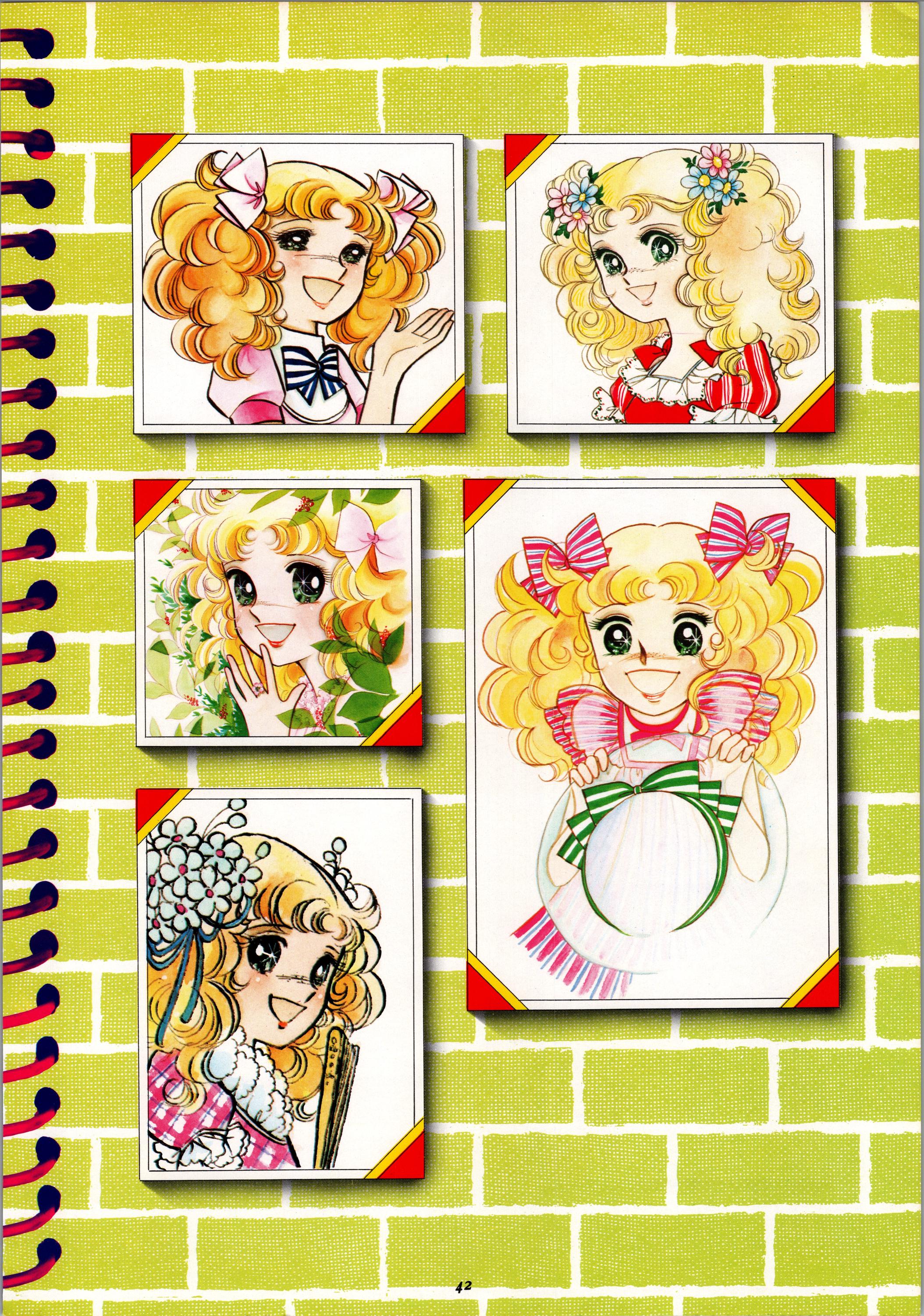 1977 CANDY CANDY Japanese Vintage Poster 11.7" X 8.25" (29.5 X 21 Cm ...