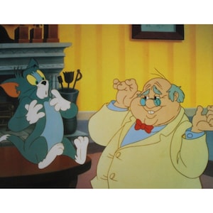 1992 TOM & JERRY The MOVIE Lobby Card - Original Spanish Item - 13" x 12" (33 x 30.5 cm.) Hanna-Barbera Cartoon #3