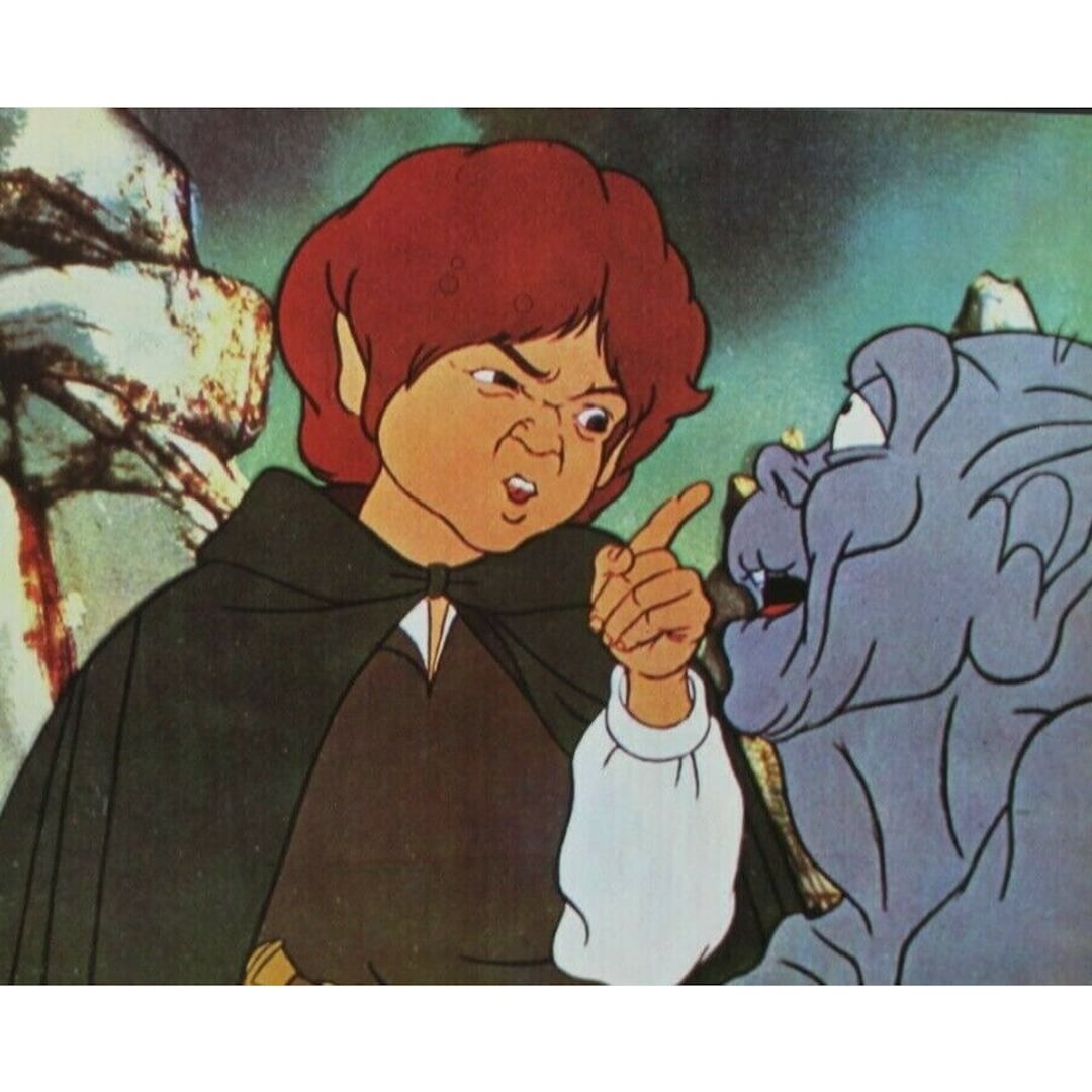 Original Ralph Bakshi: The Lord Of The Rings Animation Cels - Council of  Elrond | #1817675239