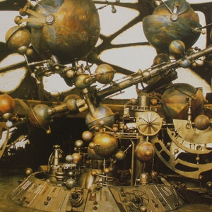 1983年 ダーククリスタル 映画ロビーカード 34 x 24.5 cm (13.5 x 9.5インチ) ジム・ヘンソン、フランク・オズ オリジナルヴィンテージスペイン商品 #5