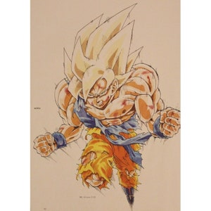 Drawings To Paint & Colour Dragon Ball Z - Print Design 070