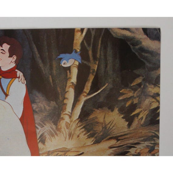 1970年代 白雪姫と七人の小人 ロビーカード - オリジナル ヴィンテージ