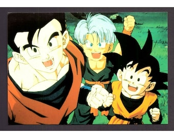 POSTAL DE DRAGON BALL DE LOS 90 Akira Toriyama 15 x 10,5 cm (6" x 4,25") Gohan #6