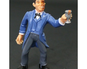 1992 Dr JEKYLL & Mr. HYDE-Like 4&quot; PVC Figure Yolanda Monsters Spanish Vintage Item Halloween 10 cm.