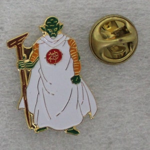 1986 KAMI SAMA Lapel Pin Dragon Ball Vintage Import Item 3 x 2 cm. (1.2&quot; x 0.8&quot;)