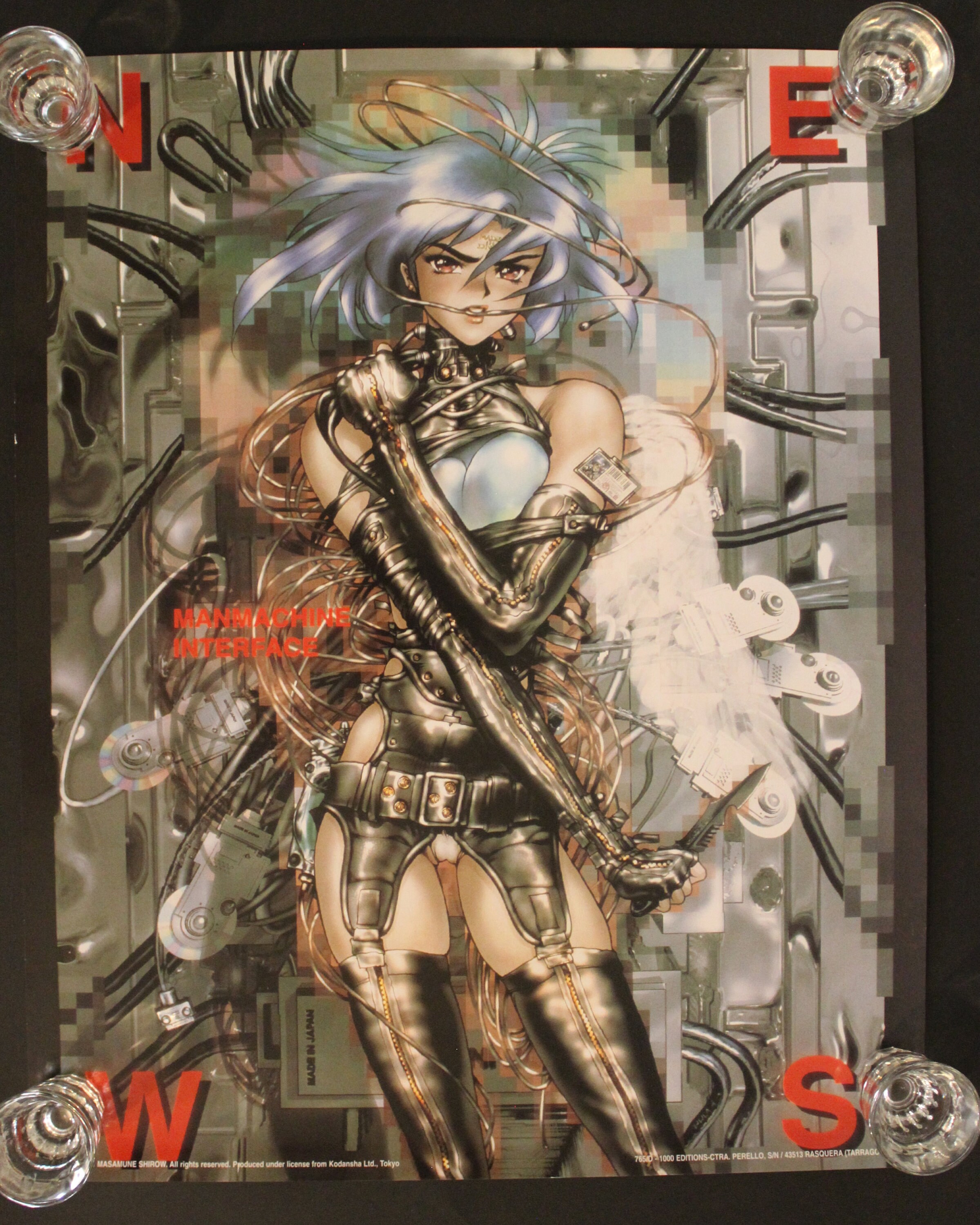 01 Masamune Shirow Poster Limited Spanish Original Item Etsy France