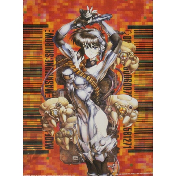 2001 MASAMUNE SHIROW Poster Spain Vintage 21