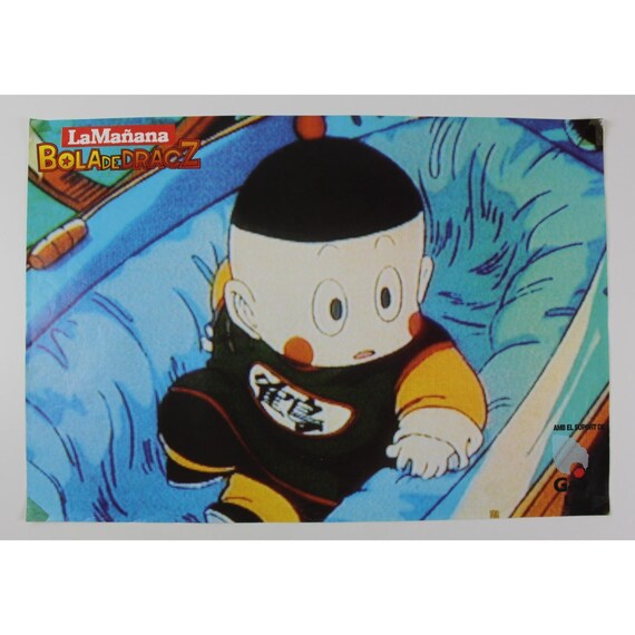 1980年代 ドラゴンボールZ チャオズ チャオズ ポスター 11.5インチ x