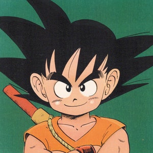 Postal DRAGON BALL 1992 Original Española Vintage 15 x 10,5 cm. (6" x 4") #12