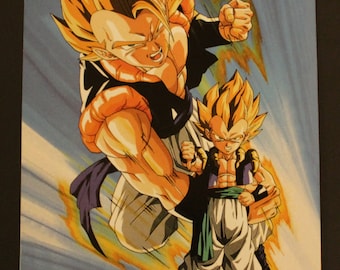 1993 Dragon Ball Double-Sided Mini-Poster (2 posters in 1) #022 Spanish Vintage Item - 10.8” x 8.5" (27.5 cm. x 21.5 cm.)
