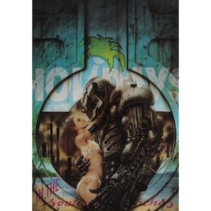1997 LUIS ROYO Poster 16,5 "x 11,75" (42 x 30 cm) Spanisch Vintage #4 DAMAGE - Gelesen