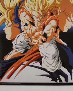 1989年 ドラゴンボールZ 段ボールポスター オリジナル スペイン製
