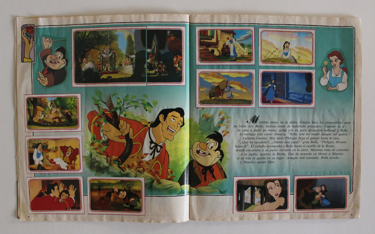 1991 BEAUTY and THE BEAST Trading Cards Album by Panini Etsy Ireland