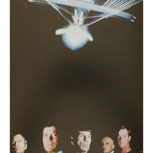 1980 STAR TREK: The Motion Picture Lobby Card Shatner, Nimoy - Original Spanish Vintage Item 13.5" x 9.75" (34.5 x 24.5 cm.) #9