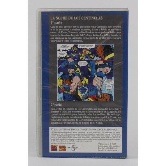 その他 X-Men: Night of Sentinels [VHS] Night of the Sentinels VHS ad : r/xmen