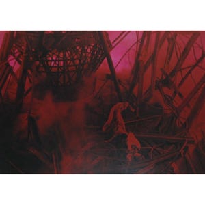 1979 THE BLACK HOLE Poster 13.5&quot; x 9.75&quot; (34.5 x 24.5 cm.) Walt Disney #6 Read Description