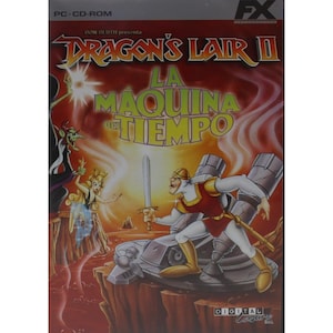2001 DRAGON&#39;S LAIR 2 Video Game Spain Release Translated & Dubbed Don Bluth READ