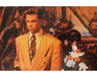 1992 COOL WORLD Movie Lobby Card Original Spanish Vintage Ralph Bakshi B Pitt #1