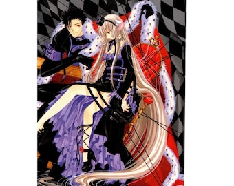CLAMP X Art Book, Zero Illustrated Collection - Etsy