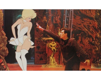 1992 COOL WORLD Movie Lobby Card Spain Vintage Pitt, Basinger, Ralph Bakshi #9