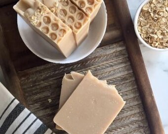 Oatmeal, Milk & Honey Goat Milk Soap
