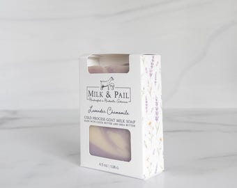Lavender Chamomile Goat Milk Soap
