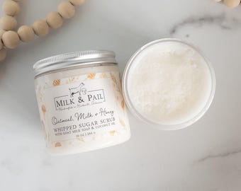 Oatmeal, Milk & Honey Whipped Sugar Scrub