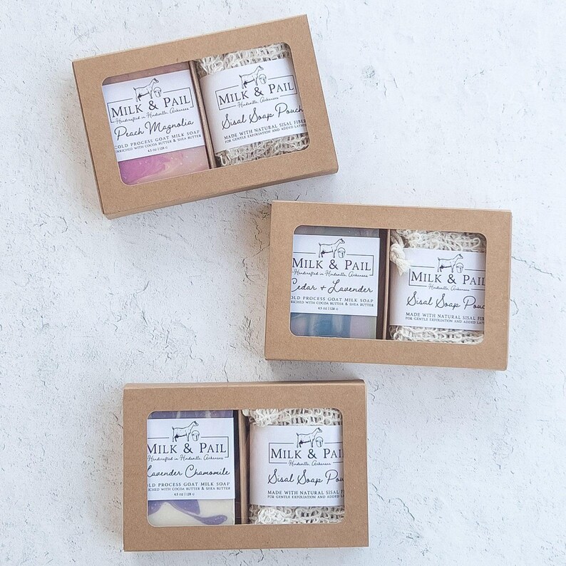 Goat Milk Soap & Pouch Set Etsy