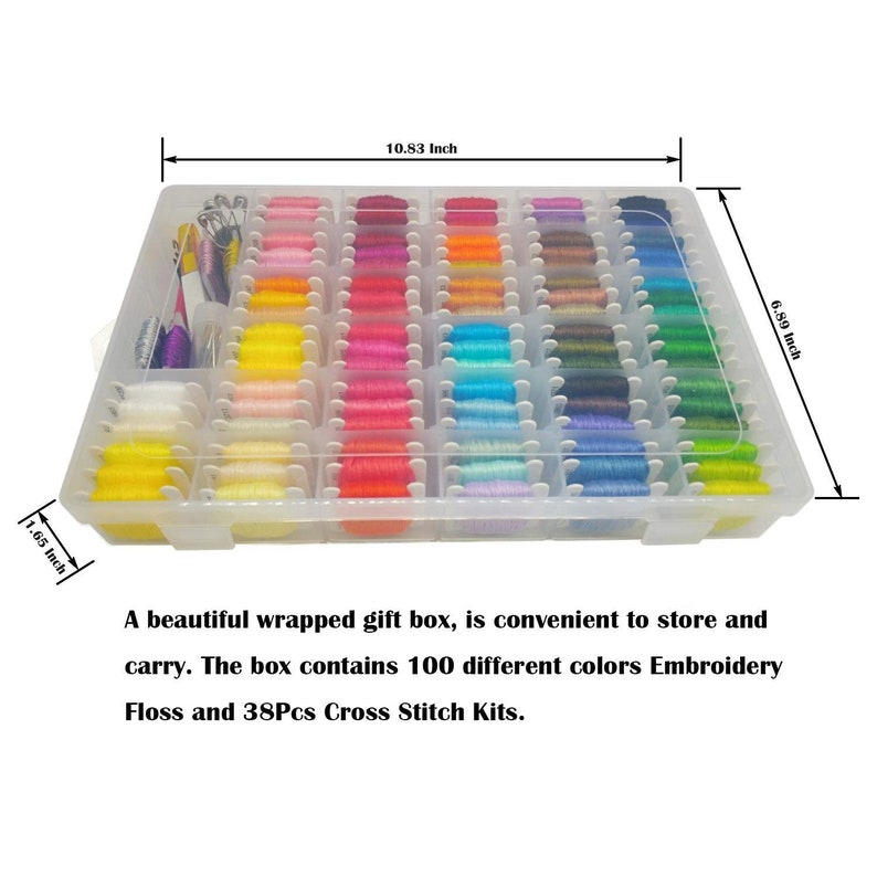 Embroidery Floss for Cross Stitch 235 pcs Embroidery Thread Etsy