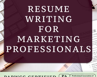 Custom Resume Writing for Marketing Professioanls / ATS-Friendly / Job Winning Search / Unlock Career Opportunities / Certified Writer(CPRW)