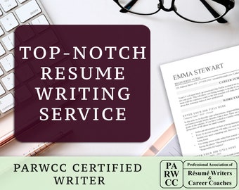 Custom Resume Writing Service / ATS-Friendly / Job Winning Search / Top-Notch Resume / Unlock Career Opportunities / Professional Writer