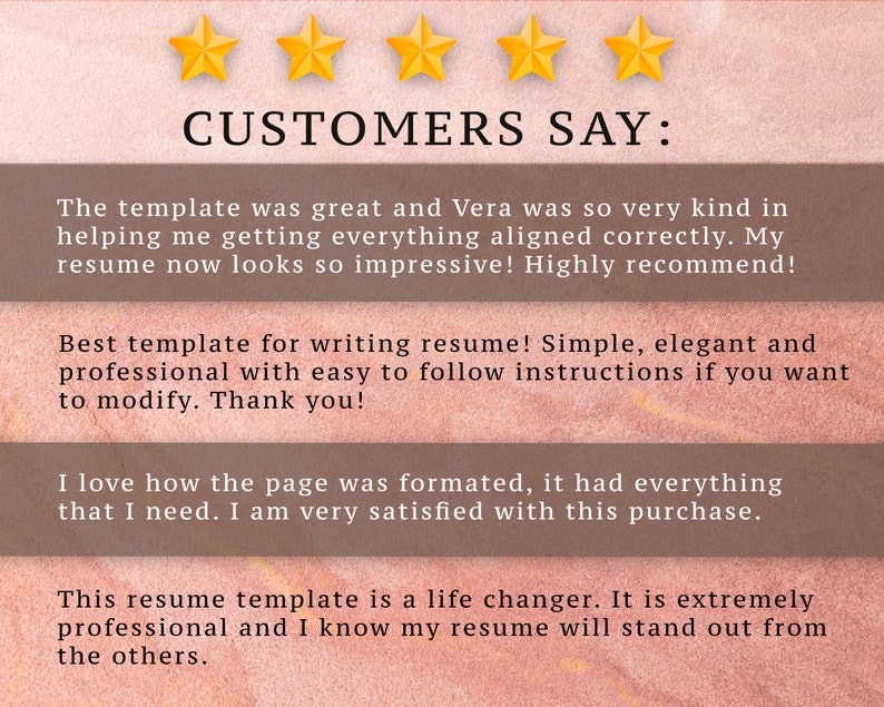 Registered Nurse Resume Template ATS Google Docs Word Etsy