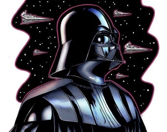 Vader's Fleet Art Print