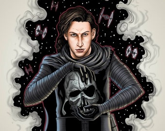 Ruminations on Vader Art Print