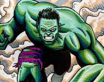 The Incredible Hulk Lou Ferrigno Trading Card 1979 Topps Marvel