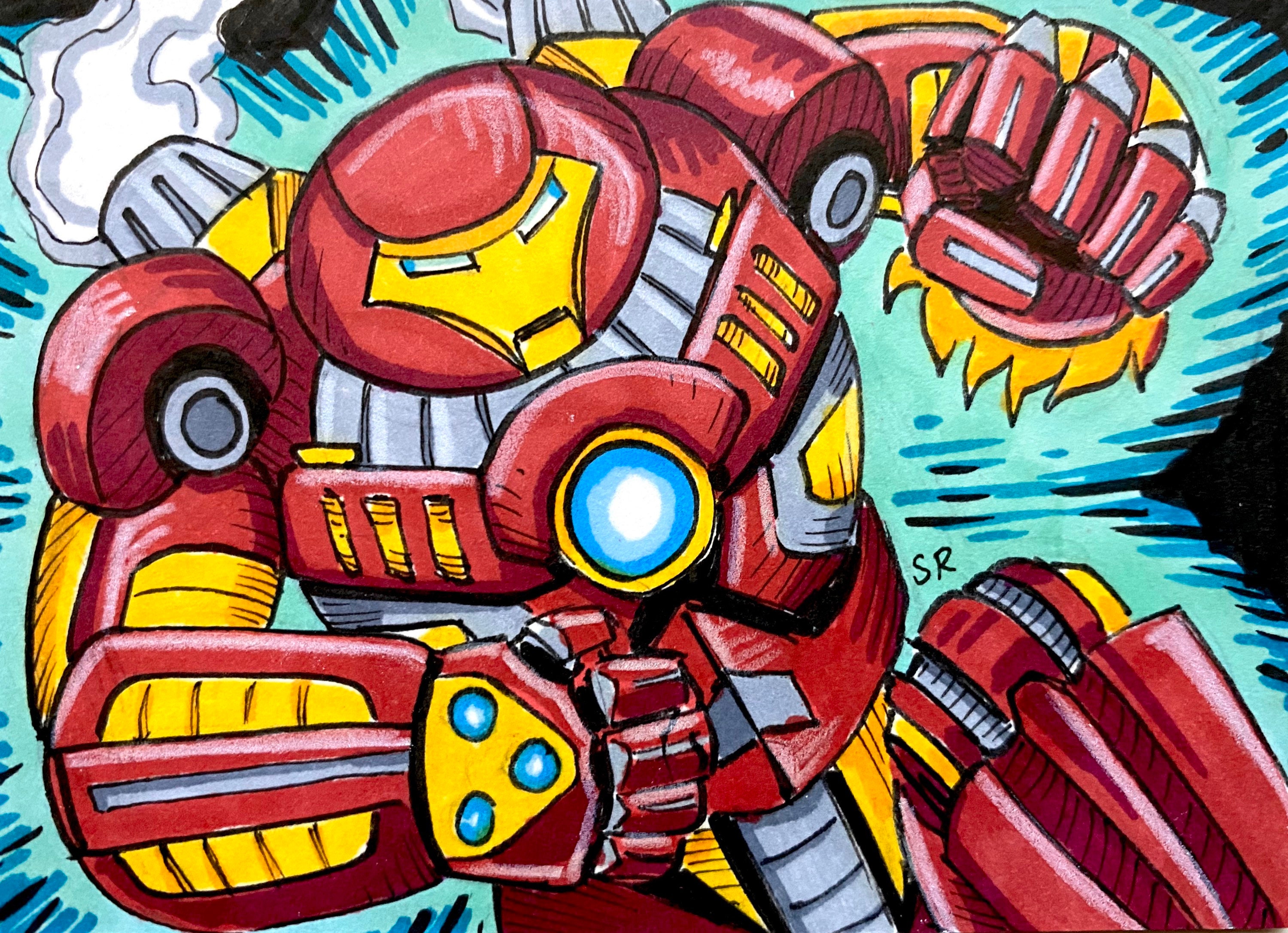Iron man Hulkbuster by SLY2 on DeviantArt