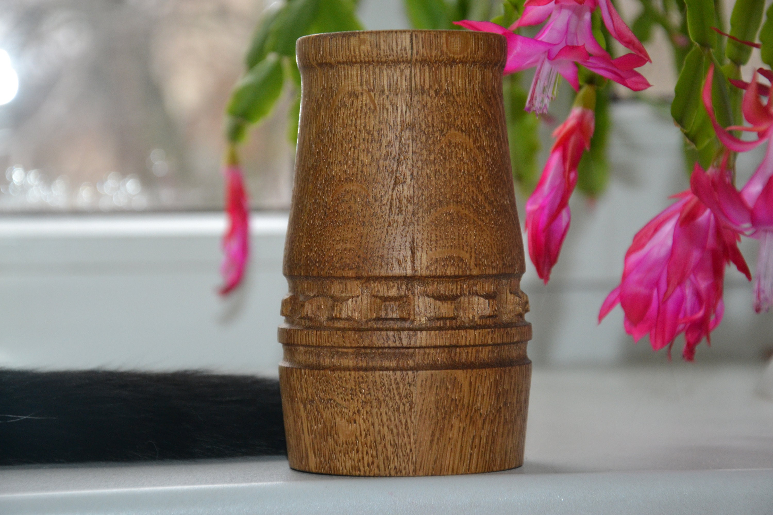 Wooden Dice Cup Etsy