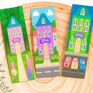 Library Lovers Bookmark Bundle | Book Lover Bookmark | Laminated Bookmark | Cute Bookmark | Bundle or Individual Bookmarks