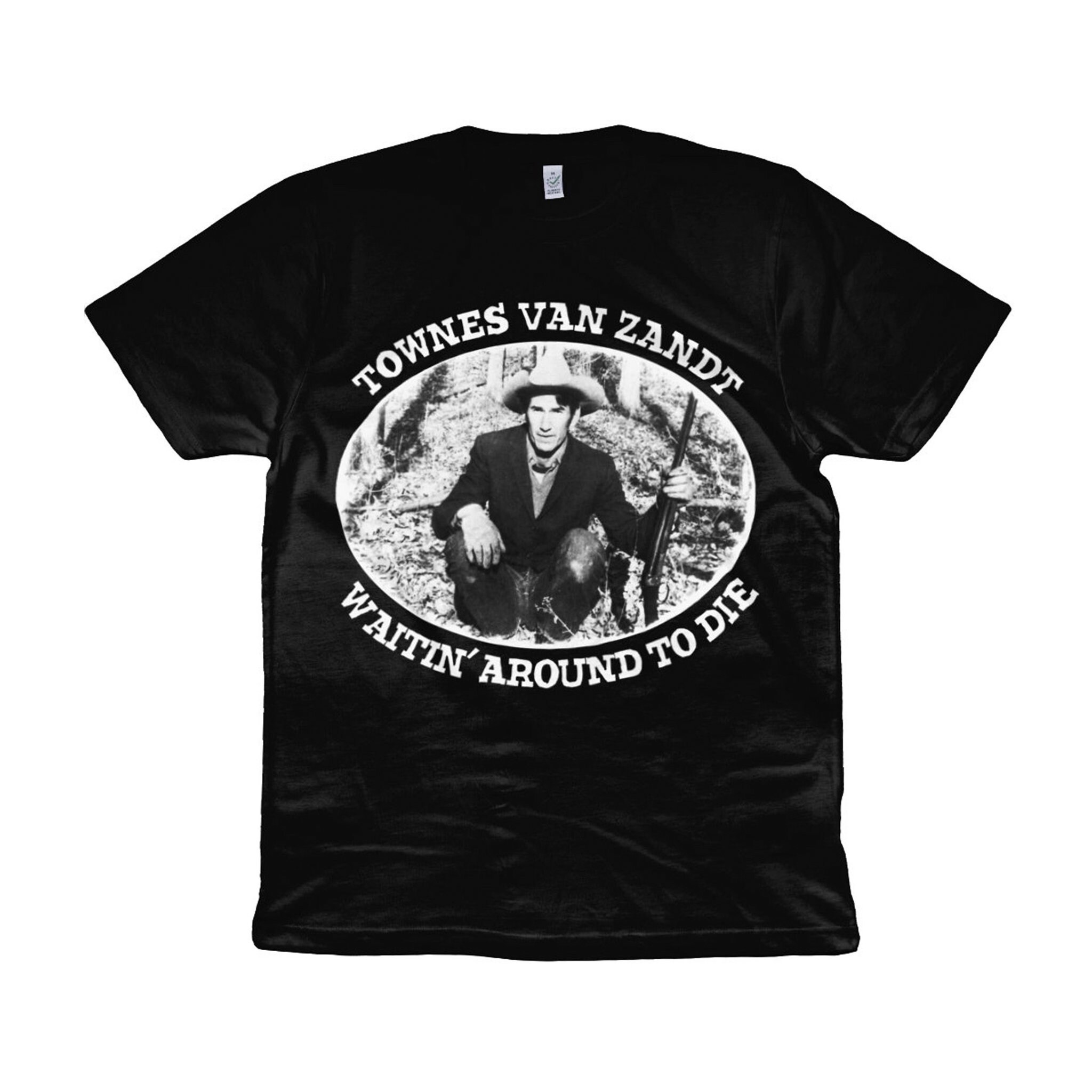 Townes Van Zandt Waitin' Around to Die 1977 White Etsy