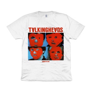 TALKING HEADS - Permanecer en la luz - 1980 - Texto rojo