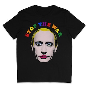 Putin - PARE A GUERRA - Preto