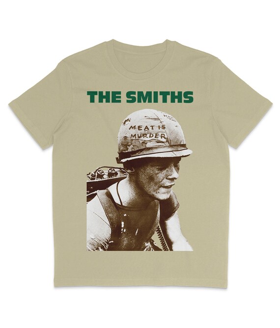 THE SMITHS - Meat is Murder - Green Text - 'butter' & 'sage' - Etsy