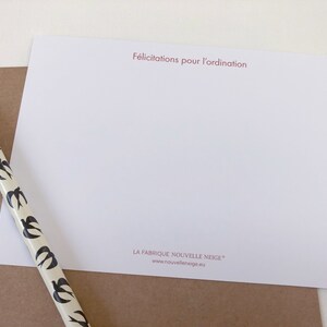 Carte de félicitations pour un jeune prêtre lors de sa bénédiction de l'ordination image 4