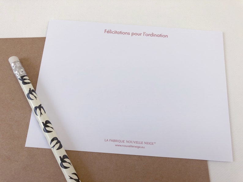 Carte de félicitations pour un jeune prêtre lors de sa bénédiction de l'ordination image 4