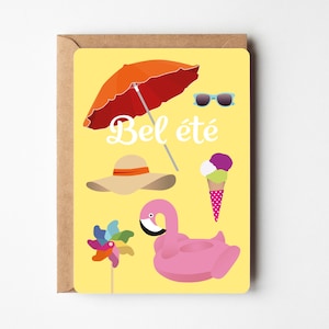 Beautiful summer card, happy holidays card, summer card, start of holidays, end of school year, thank you teacher