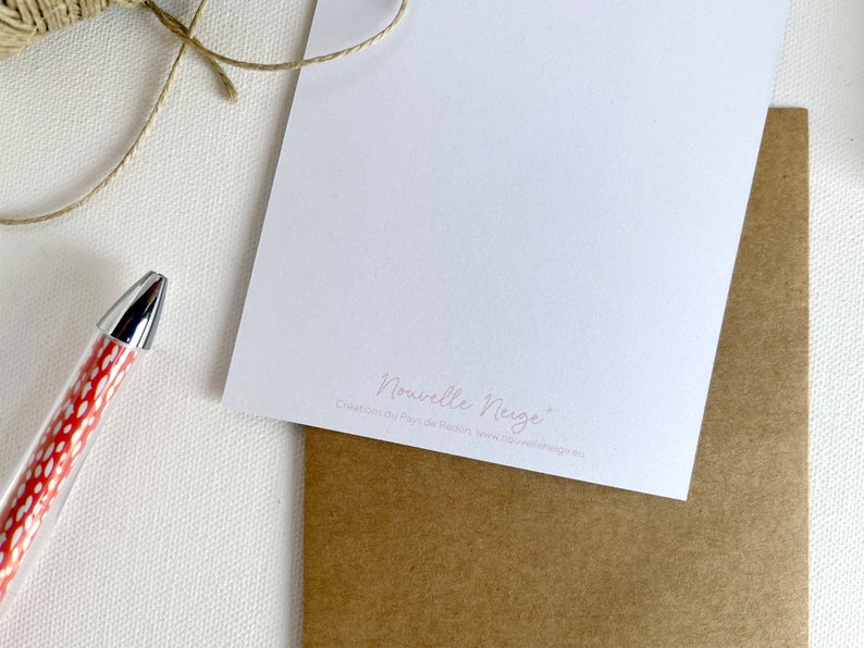 Carte joyeux anniversaire, illustration maison d'oiseau, pour un anniversaire en printemps, lettre d'amour image 4
